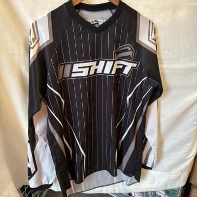 Shift racing Mens  Size S T-Shirt Black  / Grey / White 