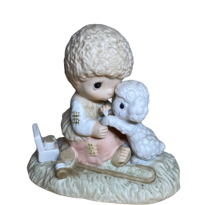 Jonathan & David 1976 ‘he careth for you’ figure