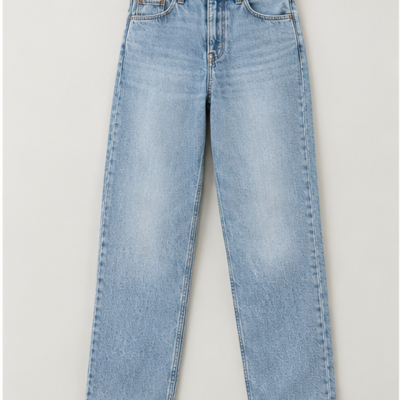 Levi's Ribcage Straight Ankle Light Wash Jeans – W26 L29