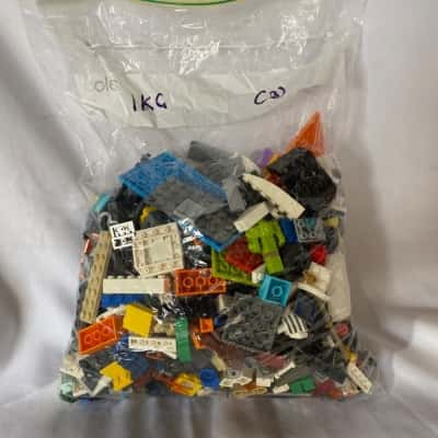 LEGO BUNDLE (3) Loose Bricks Parts Pieces 1.0kg 1000g