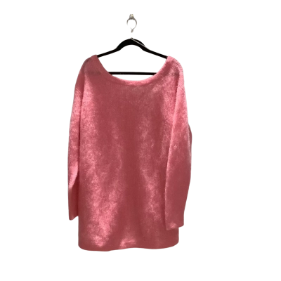 NWOT Country Road Womens Size M Pink Mohair/Wool Blend Jumper