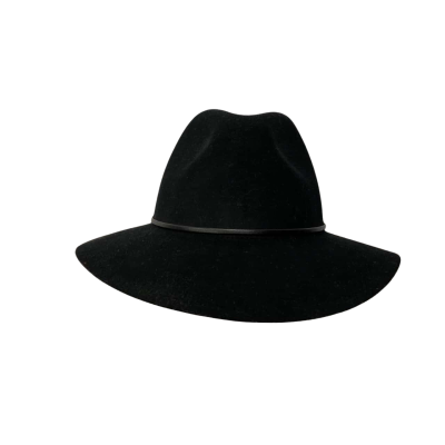 Unisex Cowboy Hats  Size 18cm Black  
