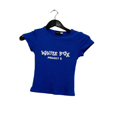 White Fox Womens  Size XS Blue top/bottom 