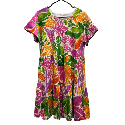 GORMAN Size 12 Dandelion Cotton Jersey Smock Dress