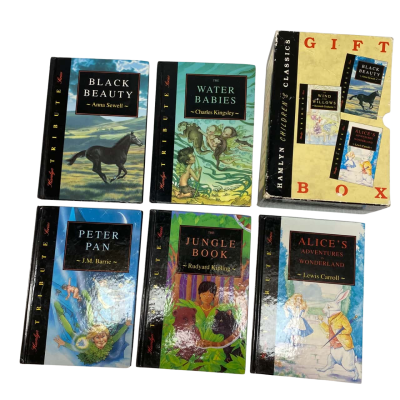 Hamlyn Tribute Series 5 book set Classic Children Stories