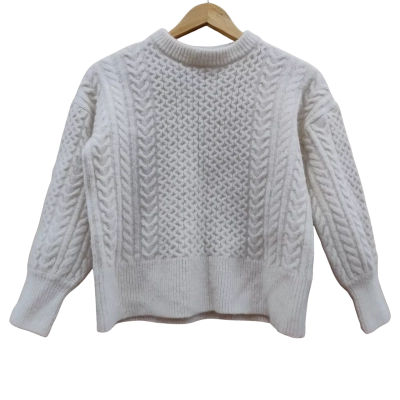 Witchery Womens  Size XS Jumper White (4)