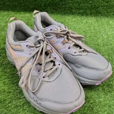 Asics Grey Amplifoam Sneakers Size 7.5