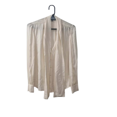 Sportscraft Women's Size 8 Long Sleeve Top in Cream 