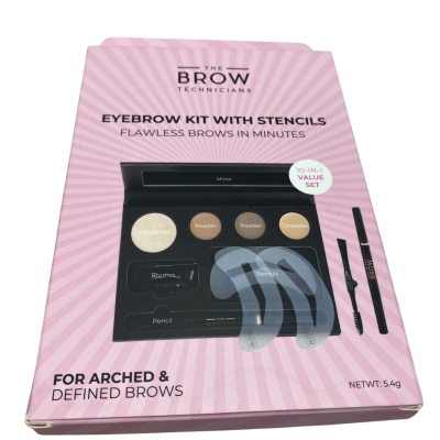 Eyebrow Kit With Stencils 
