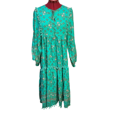 Jaase Womens  Size M Casual Dress Floral / Green 