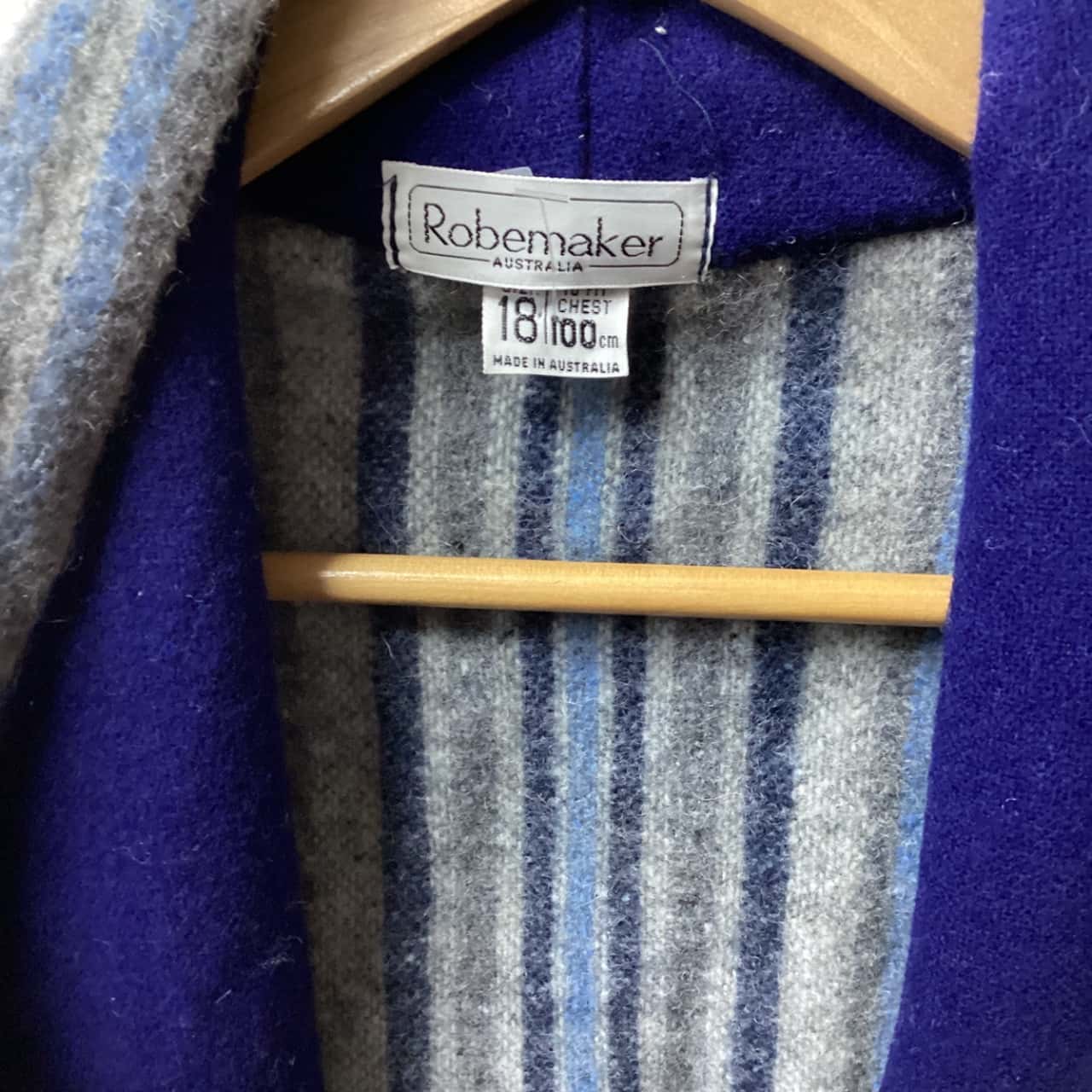 Vintage Robemaker Australia Womens Size 18 Checked robe (k(s)