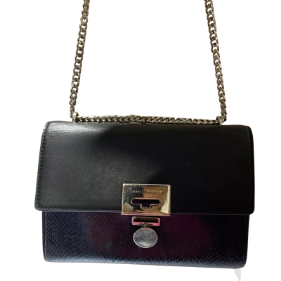 Charles & Keith Womens crossbody chain bag