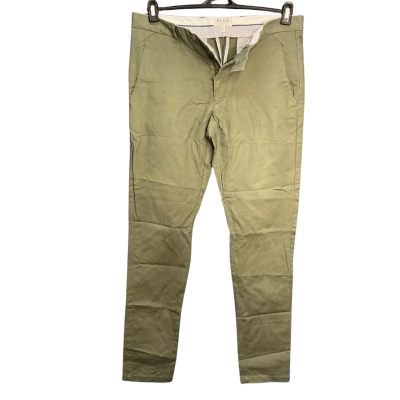Blaq Mens  Size 32 Chinos Olive 