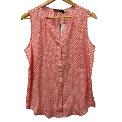 Sportscraft Sleeveless Calypso Finlay Silk Blouse Size 12