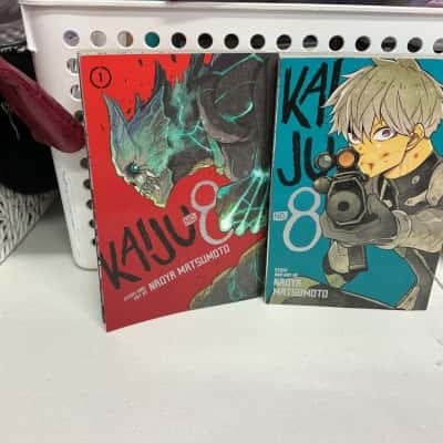Kaiju no.8 volumes 1and 2