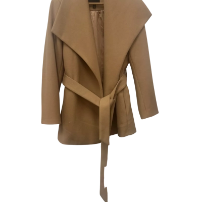 Forever New Womens  Size 14 Winter Coat Beige 