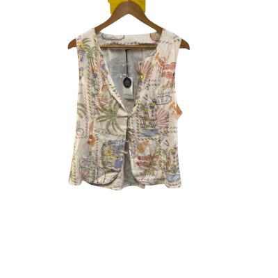 BNWT Jeanswest Womens  Size 16 Button Up Top Pattern 