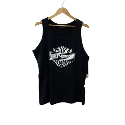 Harley Davidson Mens  Size XXL Singlet  Black  