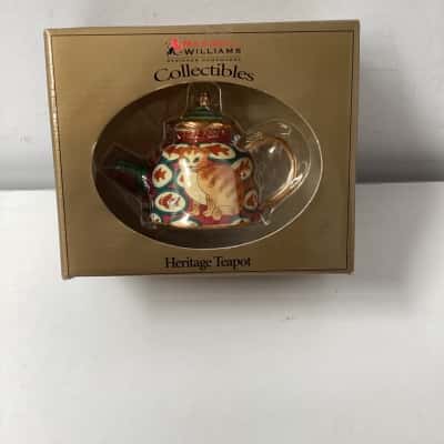 NEW - Maxwell & Williams Collectibles mini Heritage cat Teapot