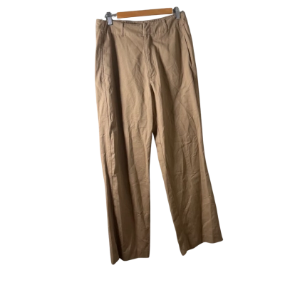 Nude Lucy Mens  Size M Straight Leg Pants Brown 