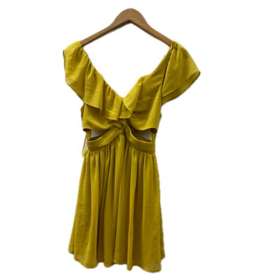 Keepsake the Label Womens Dress Size S Mustard 