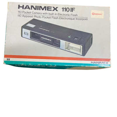 Hanimex 110IF Pocket Camera With  Built-in Electronic Flash