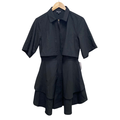 Willa Womens  Size 14 Mini Dress Black  