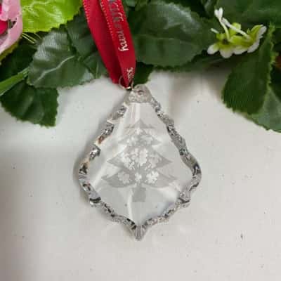 Kilkenny Crystal Christmas Hanging Decoration