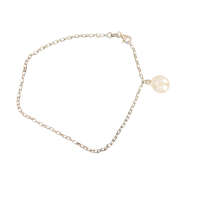 925 Sterling Silver Tree of Life Bracelet 
