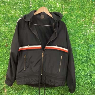 P.E Nation  Womens  Size S Bomber Jacket Black  