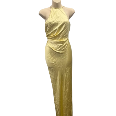 Billy J Womens  Size 14 Formal Dress / Maxi Dress Yellow 