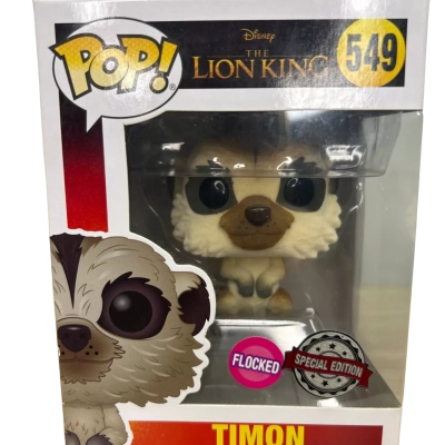 Funko Pop The Lion King Disney Timon Flocked no.549
