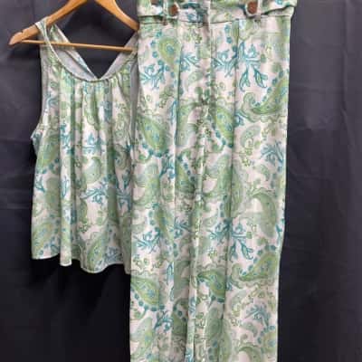 Sheike Womens Size 10 Londonderry Top & Pant Set