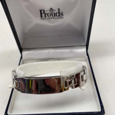 Prouds steel bracelet Mens 