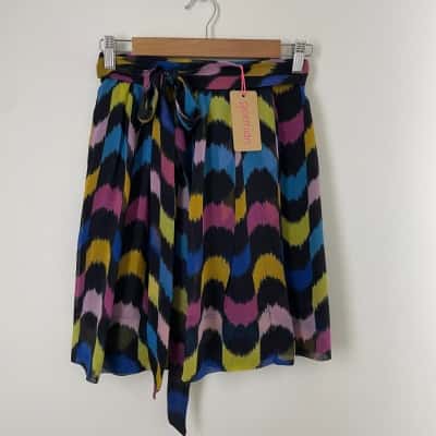 Gorman Womens  Size 8 Moon Phase Wrap Skirt Multicoloured - NEW with Tags