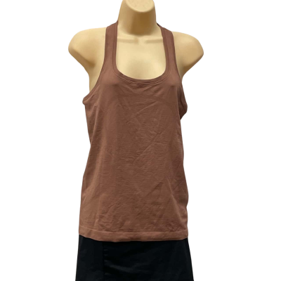 Lululemon Womens  Size 8 Singlet Top Brown 