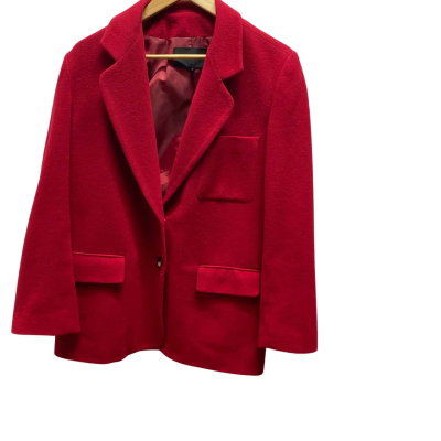 David Jones Womens  Size 10 Red Blazer