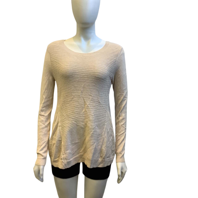 Witchery Womens  Size 8 Wool Blend Knit Top Oatmeal