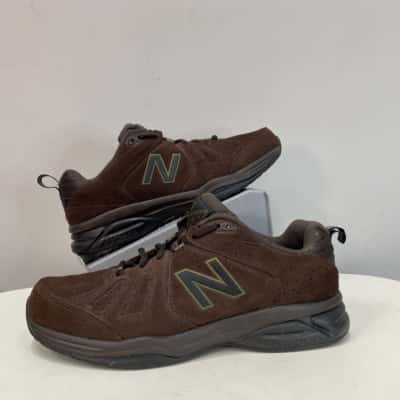 New Balance 624 Mens  Suede Leather Size 9.5 Sneakers / Trainers Brown 