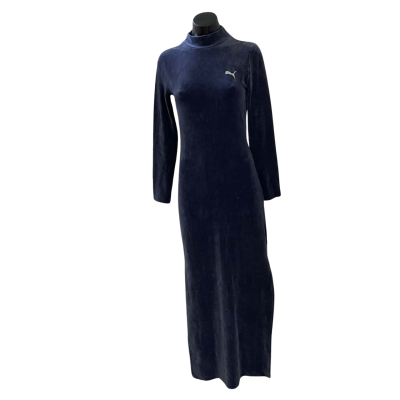 Puma Womens  Size XS Long Sleeve Dress Blue 