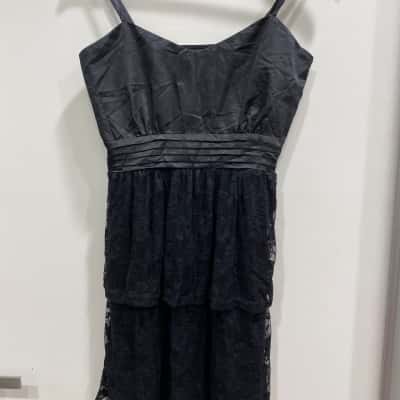 Garfunkle Womens  Size 10 Cocktail Dress Black  