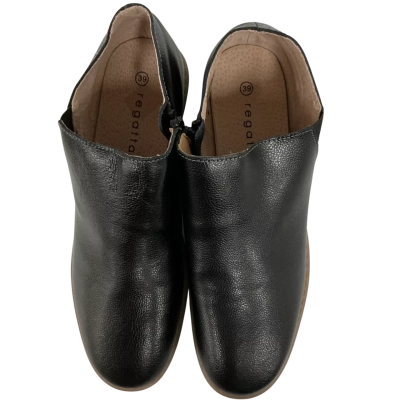 Regatta Womens Black Synthetic Leather Ankle Boots Size 38 - Black  