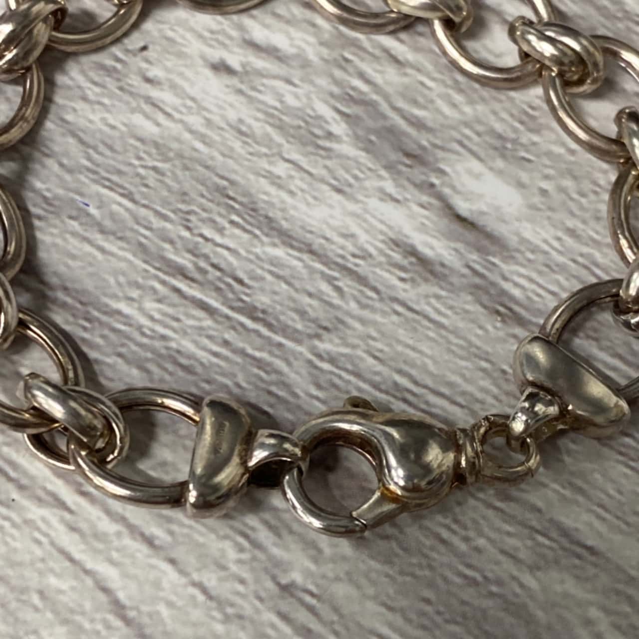 Jenna Link Bracelet, Silver