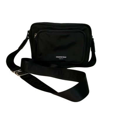 Country Road Branded Strap Cross Body Bag Black  