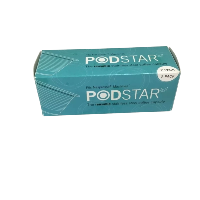 Pod star Reusable StainlessSteel Coffee Capsules