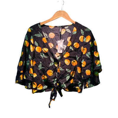Sportsgirl Womens  Size 6 Cropped Top Multicoloured / Pattern 