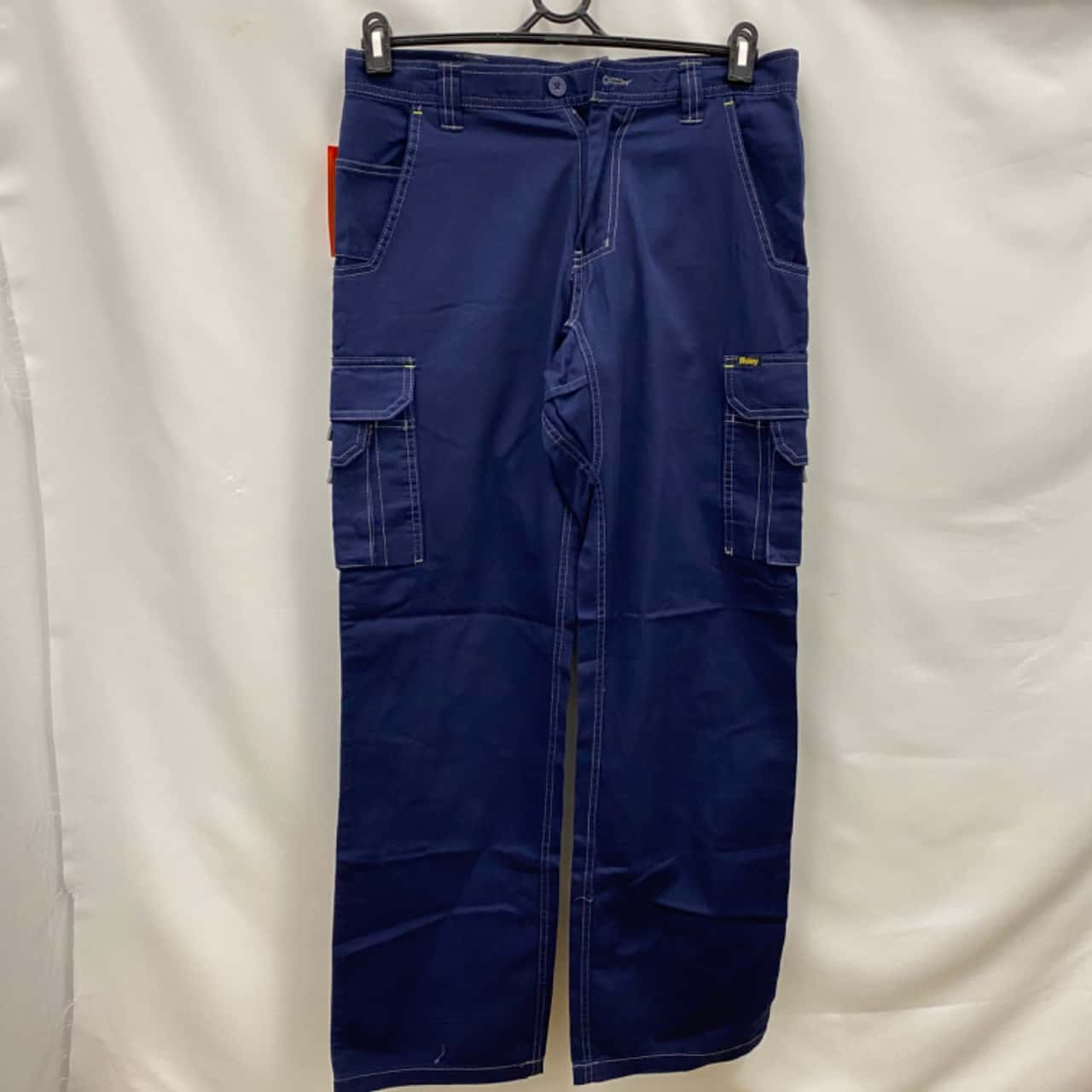 Mens Bisley cargo navy work pants Size32(s)