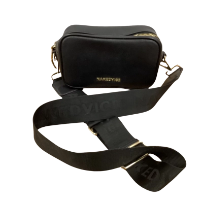 Nakedvice Womens Cross Body Bag Black  