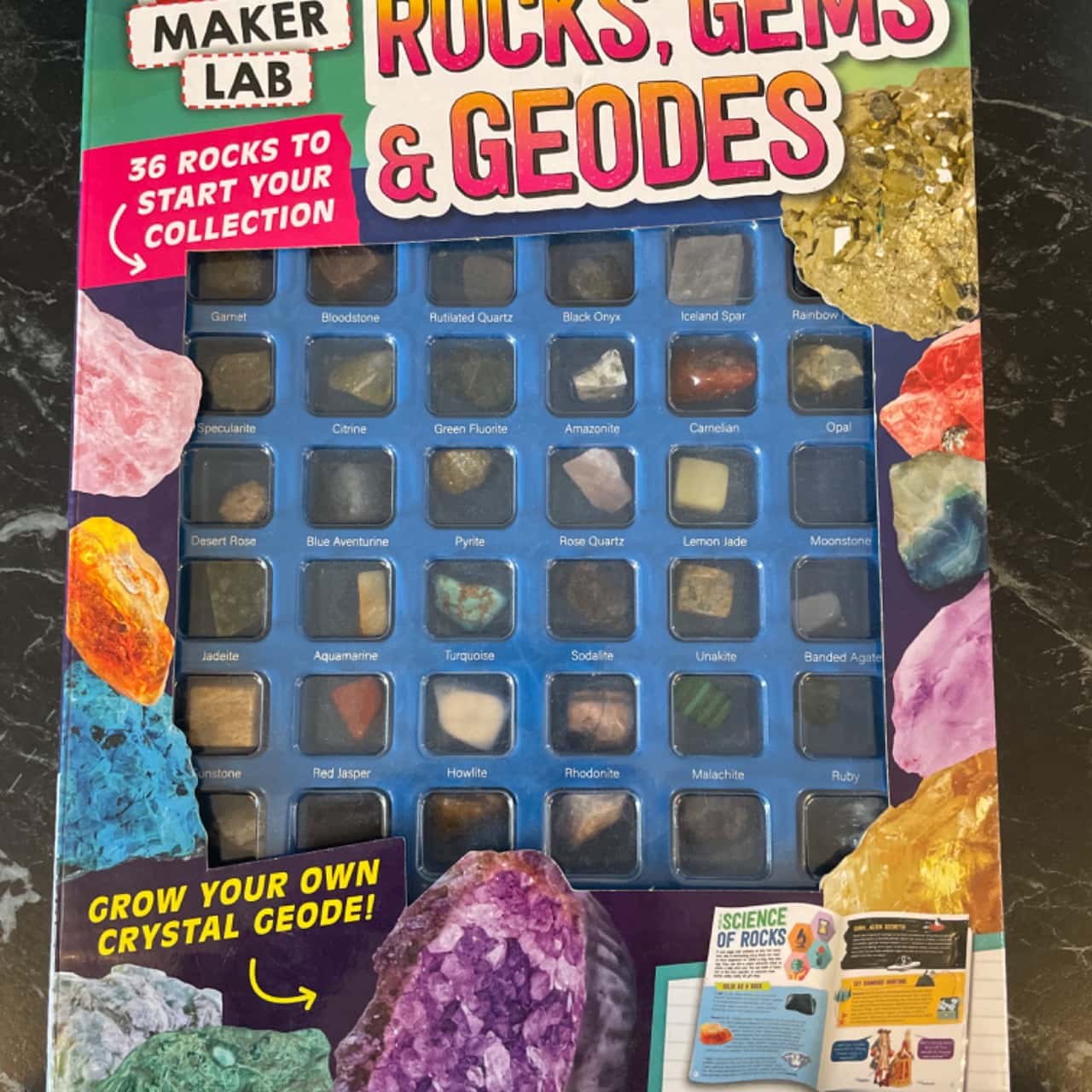 Rocks, Gems and Geodes