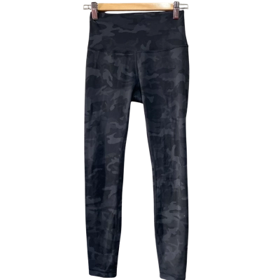 Lululemon Womens  Size 4 Leggings Black  / Camouflage / Grey 